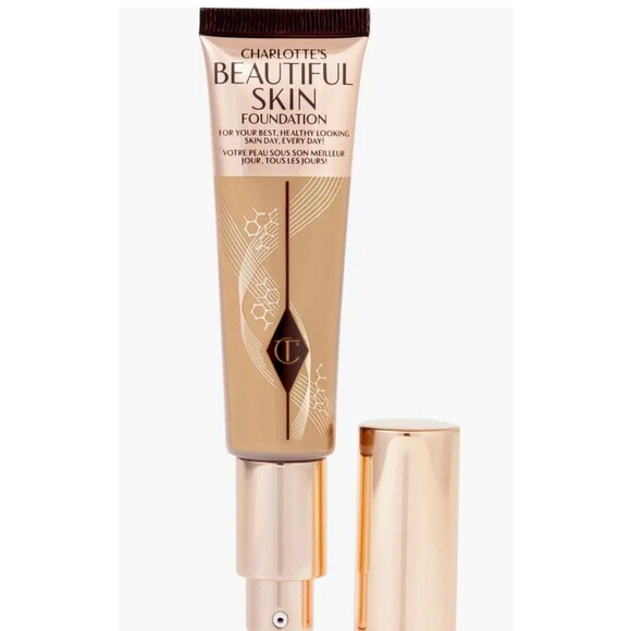 Charlotte Tilbury Beautiful Skin Foundation - 6 Neutral - NWT NIB - Picture 1 of 3